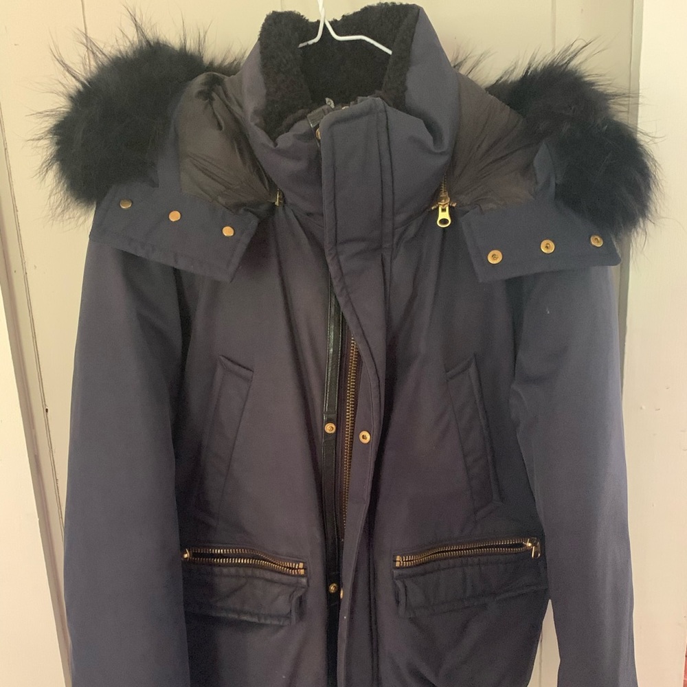 Men’s Mackage Winter Coat w fur hood detachable